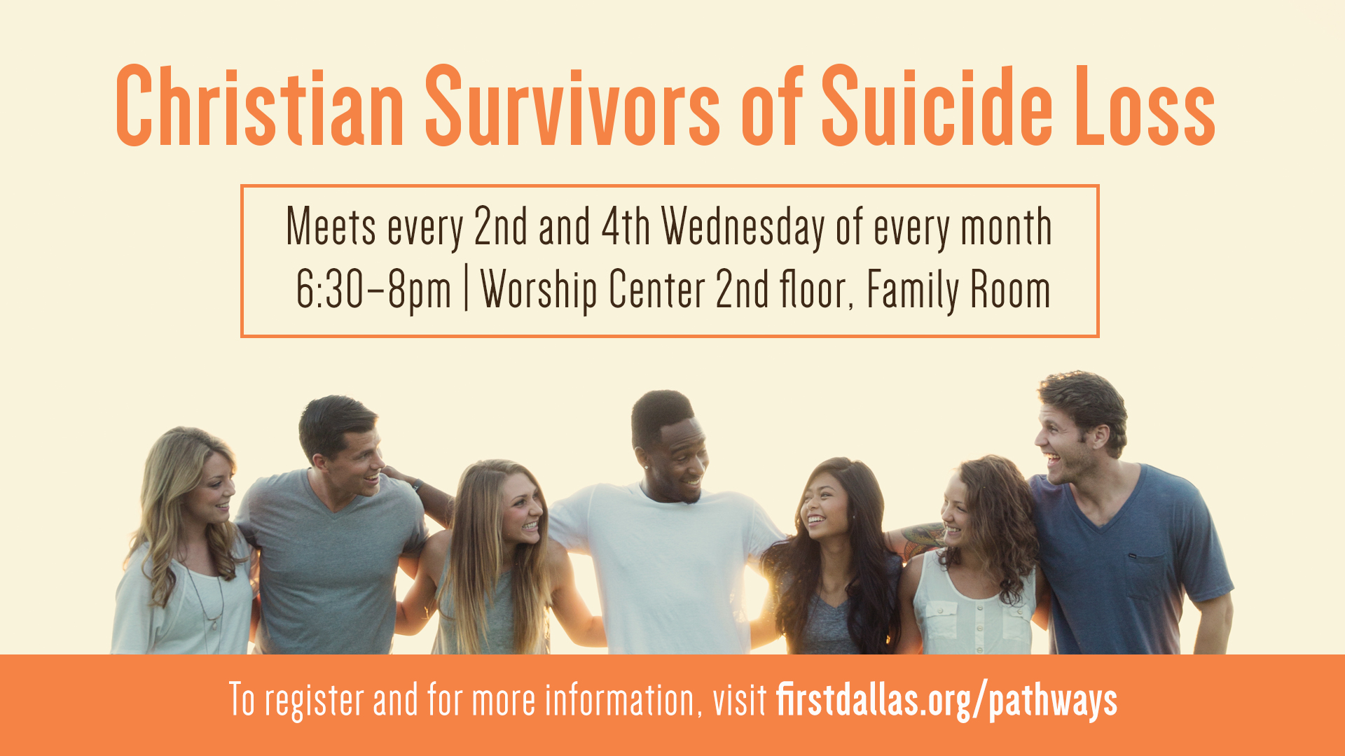 Christian Survivors of Suicide Loss First Baptist Dallas