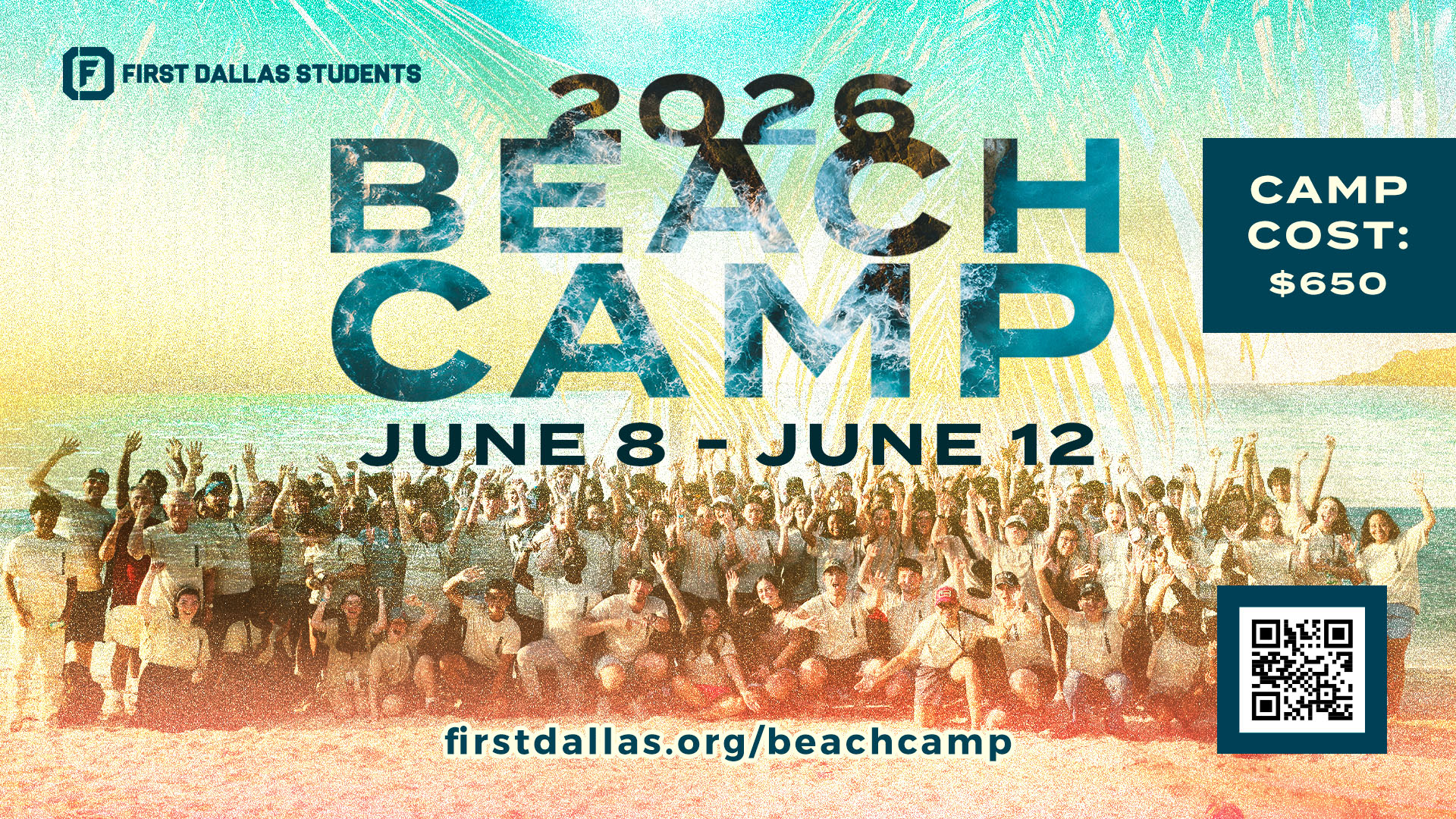 Students | Beach Camp 2026 flyer