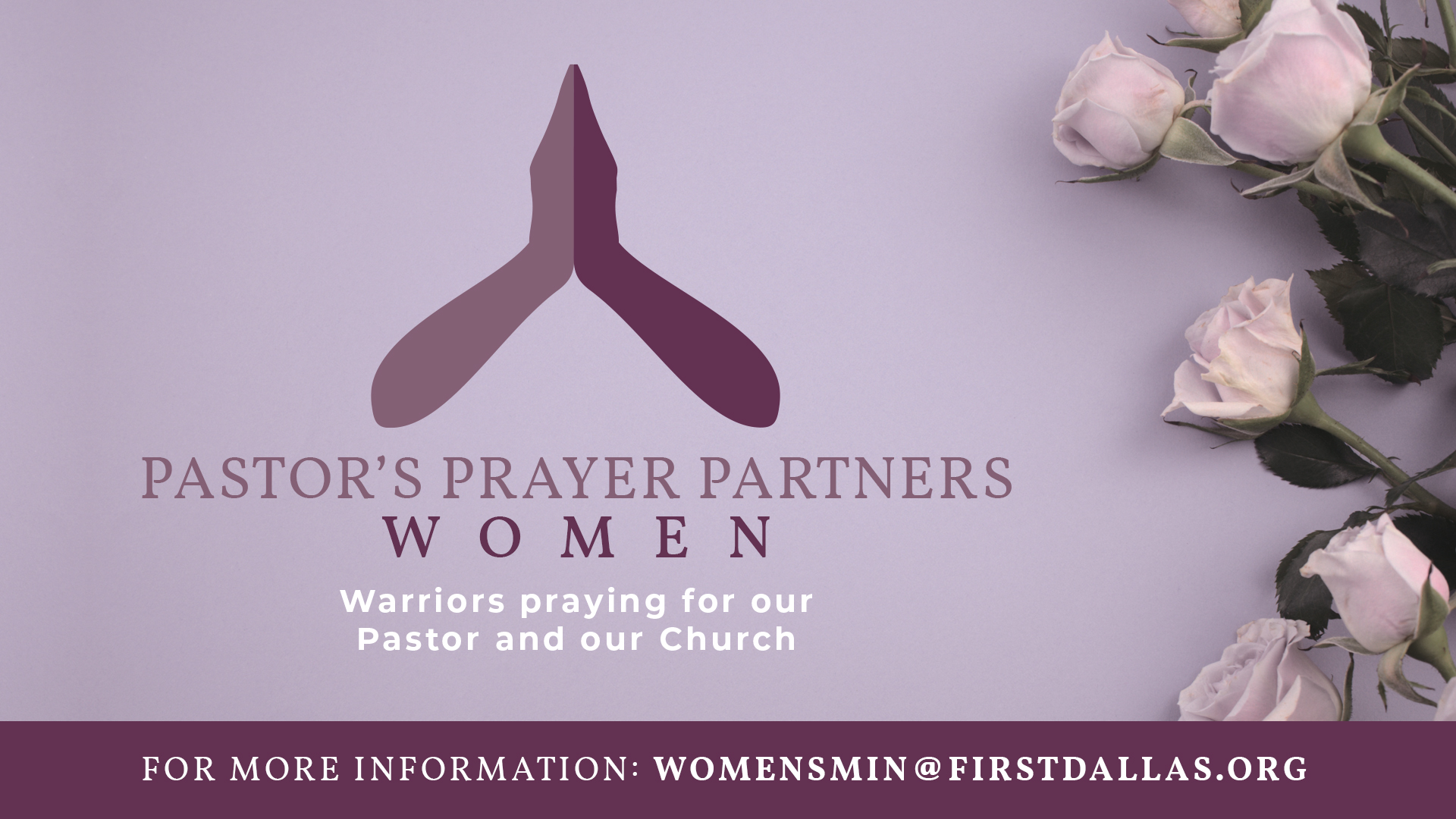 Pastor’s Prayer Partners | Women - First Baptist Dallas