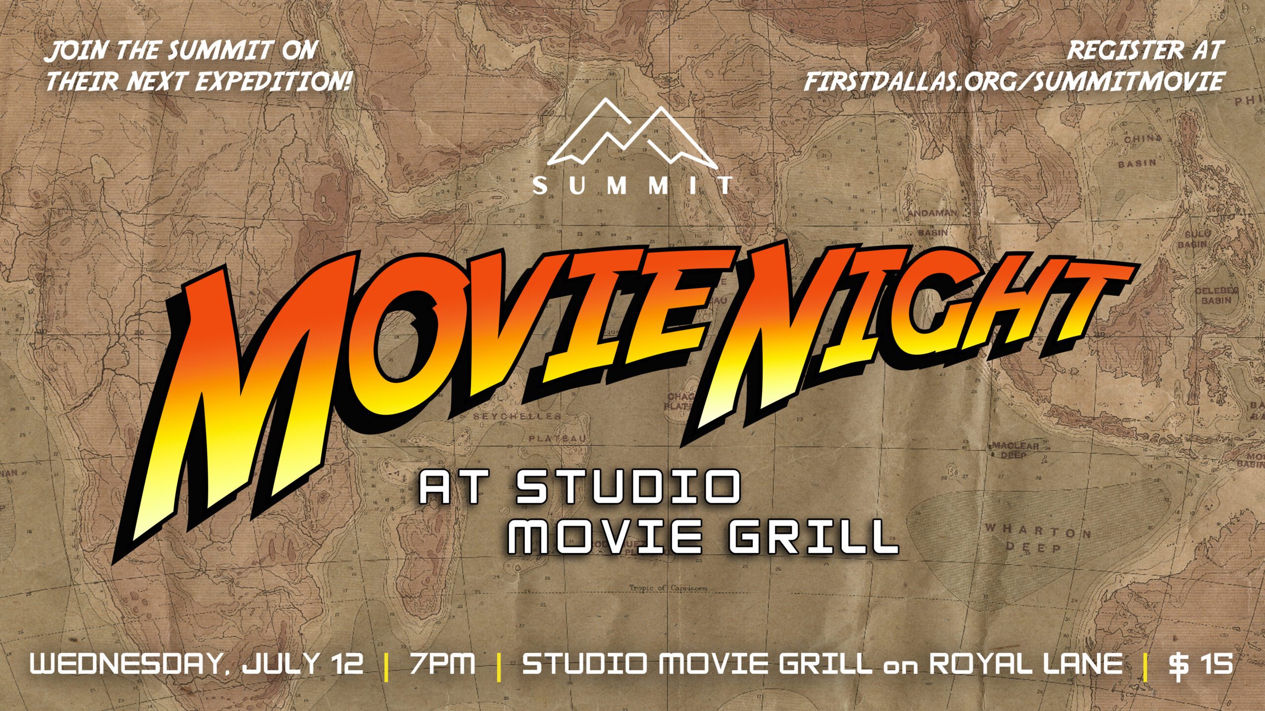 Summit Summer Movie Night First Baptist Dallas