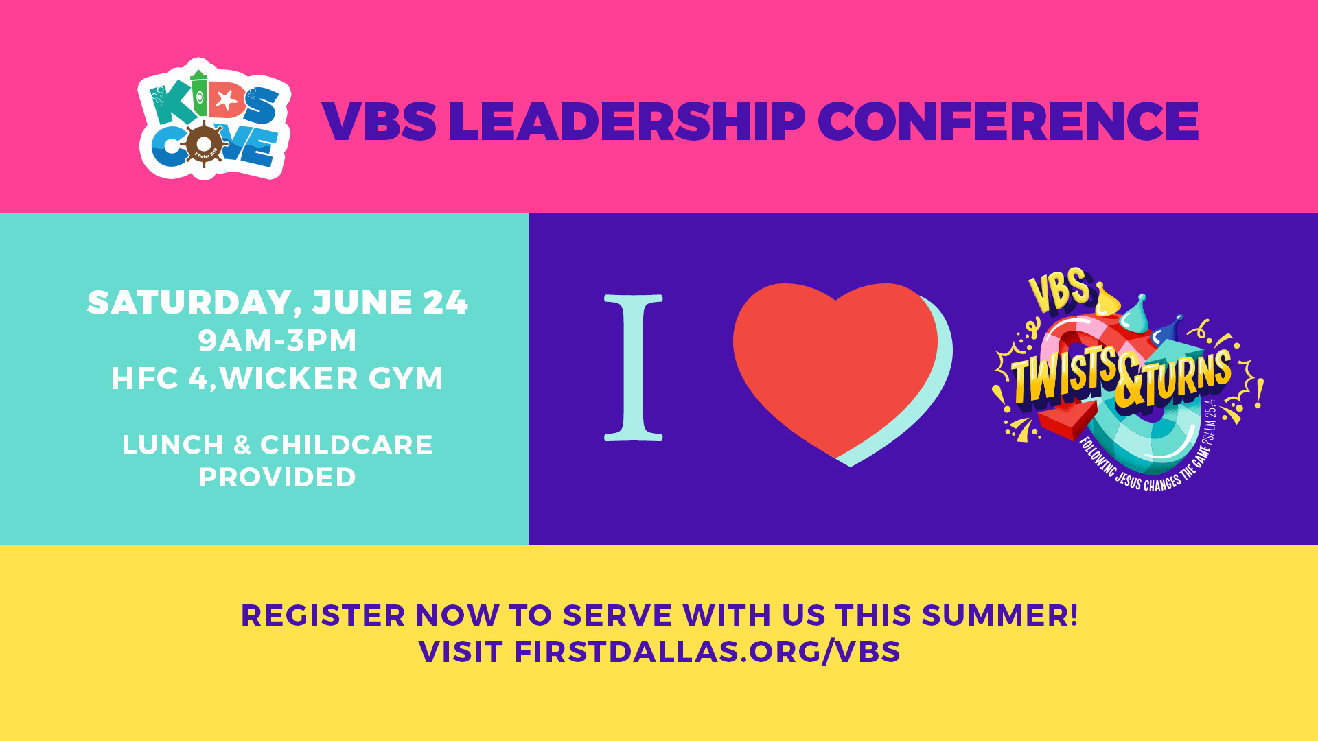 VBS Leader Conference First Baptist Dallas