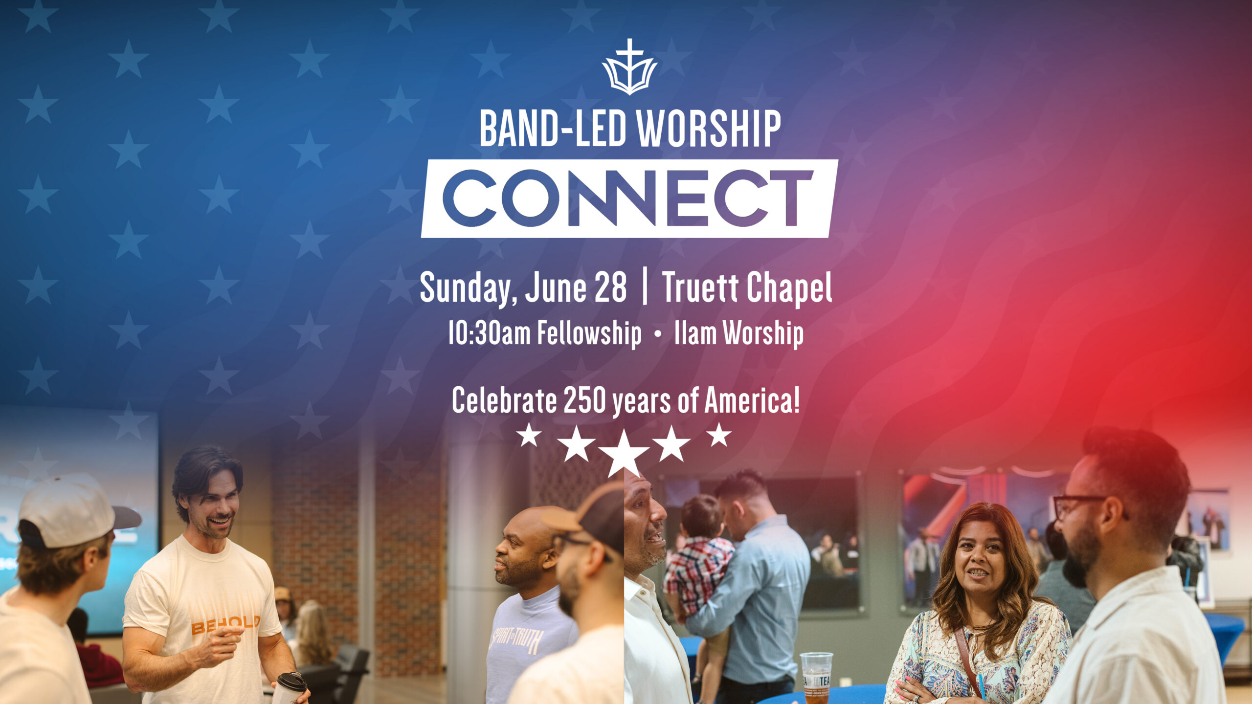 Independence Day Band-Led Connect flyer